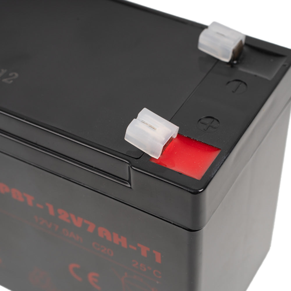 ACUMULATOR UPS SPACER 12V / 7Ah, dimensiuni: 151x66x96mm, inaltime+terminal: 102mm, terminal F1(T1), pt. sisteme de securitate, "SPBT-12V7AH-T1"