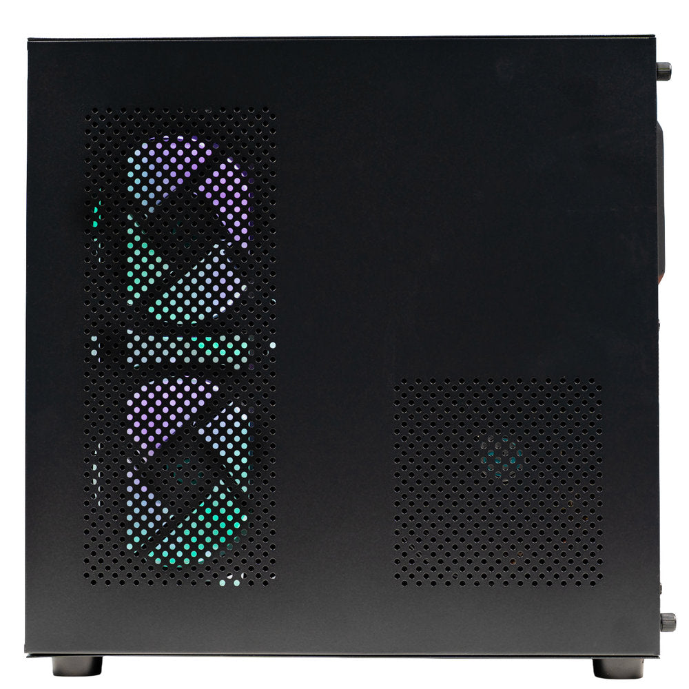CARCASA SPACER - gaming, Mini Tower, mATX "Compact" (max 244 x 200 mm), "AQUARIUM", fara sursa, sticla securizata, USB 3.0 x 1, USB Type-C x 1, HD-Audio, Jack 3.5mm x 1, black "SPCS-GC-AQUARIUM-BK"