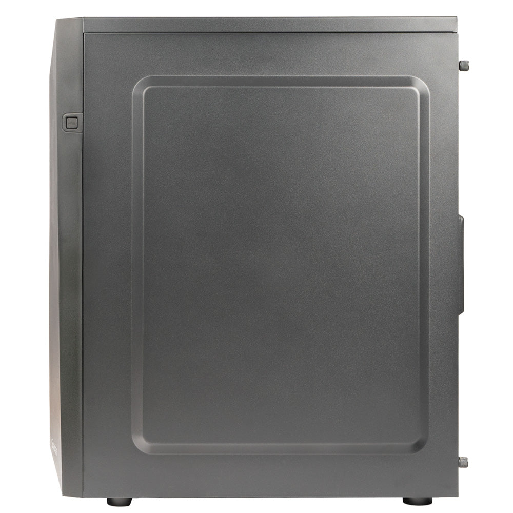 CARCASA SPACER - gaming, Middle Tower, ATX, "WARRIOR", fara sursa, sticla securizata, USB 2.0 x 2, USB 3.0 x 1, HD Audio x 2, PSU shroud, banda LED RGB, black "SPCS-GC-WARRIOR"