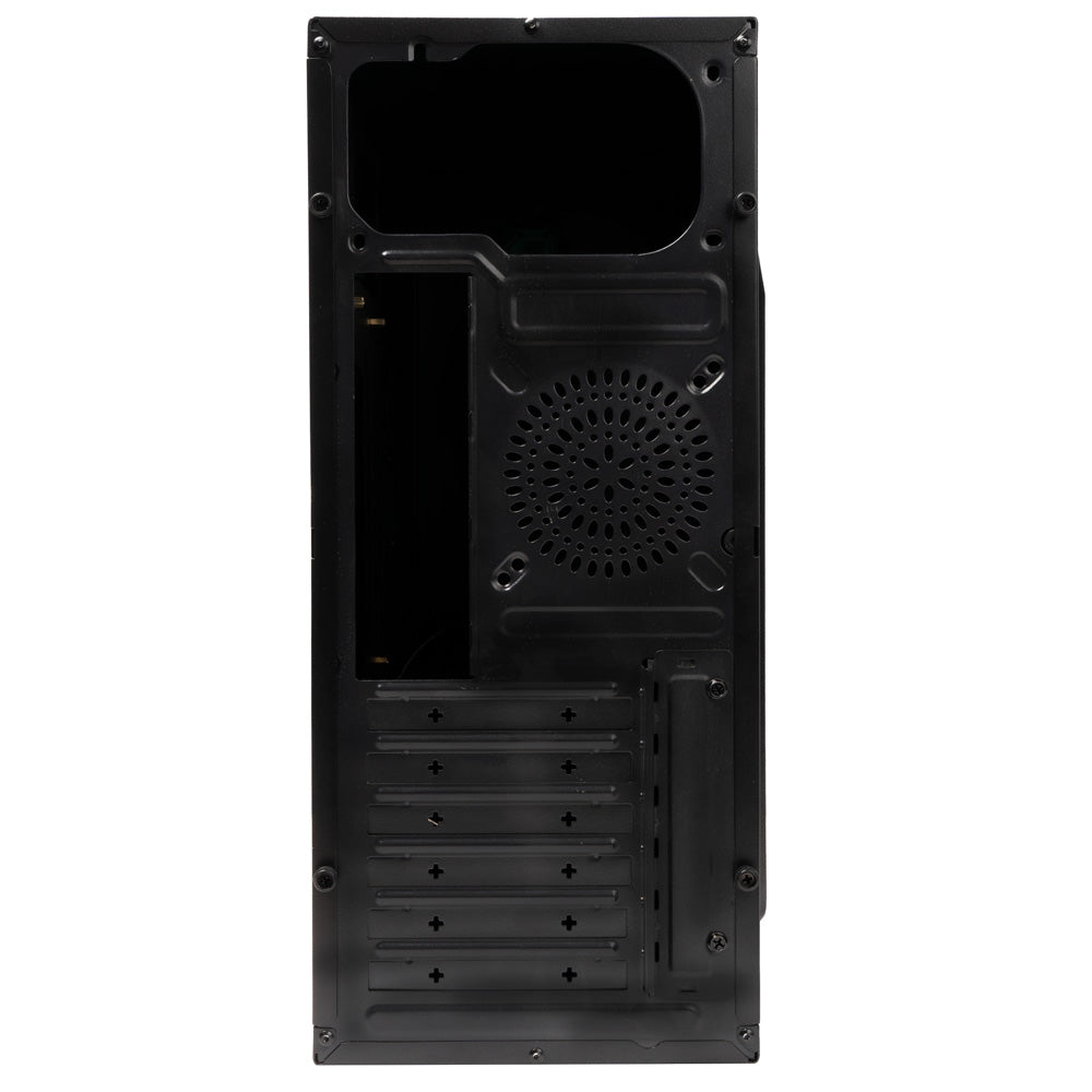 CARCASA SPACER - office, Middle Tower, ATX, fara sursa, USB 3.0 x 2, USB Type C x 1, HD Audio, black "SPCS-OC-CHRONOS"