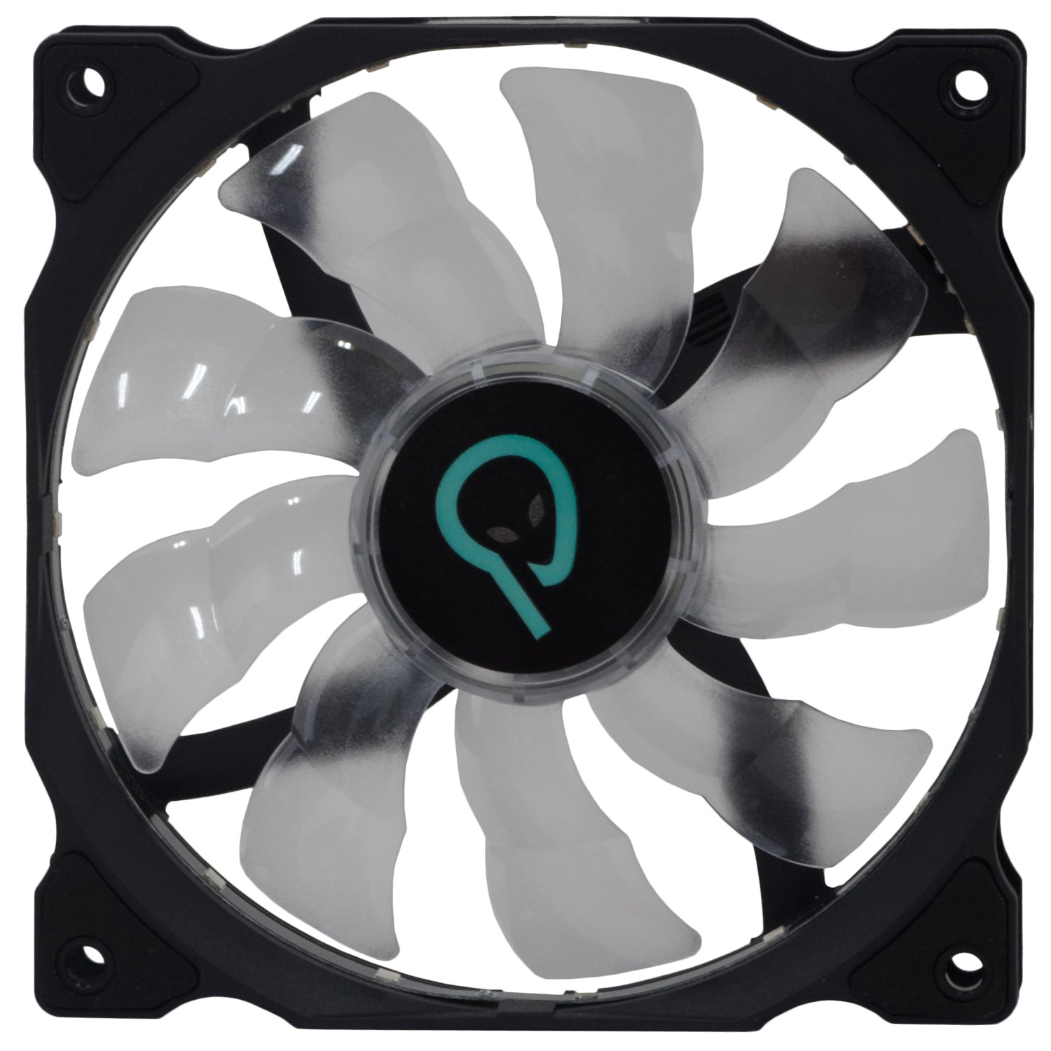 VENTILATOR SPACER PC Silent 120x120x25 mm, RED light, Hydraulic Bearing, 34CFM, conector 3-pin "SPFC-120-3P-RD"