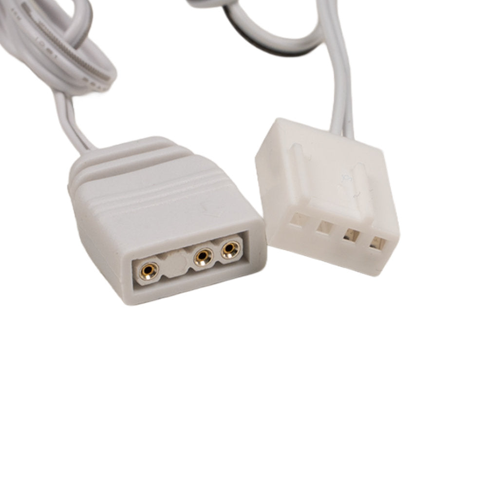 FAN HUB SPACER pt. maxim 6 ventilatoare ARGB, telecomanda pt. setat iluminarea RGB, sincronizare cu MB, alimentare 4-pin/ &nbsp;culori 3-pin, magnetic, white, "SPFC-ARGB-WH-6F "