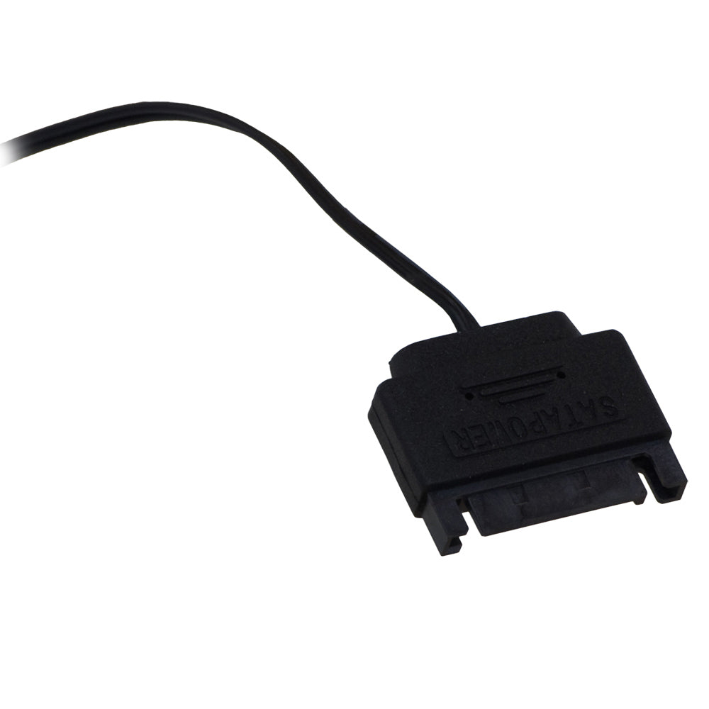 FAN HUB SPACER pt. maxim 5 ventilatoare ARGB cu 3 sau 4 pini, telecomanda pt. setat iluminarea RGB, alimentare S-ATA "SPFC-RGB"