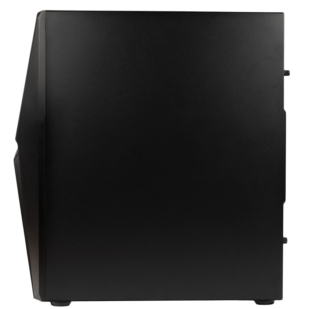 CARCASA SPACER - gaming, Middle Tower, ATX, "THUNDER", fara sursa, usa sticla securizata (balama), banda LED RGB, USB 2.0 x 2, USB 3.0 x 1, HD-Audio Jack 3.5mm x 2, mesh , "SPGC-THUNDER"