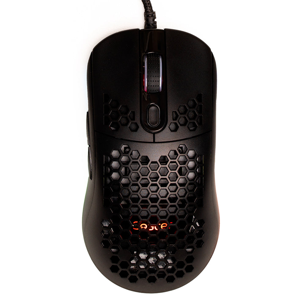 MOUSE Spacer - gaming, gaming, cu fir, USB, optic, 6.400 dpi, butoane/scroll 7/1, iluminare RGB, negru, "SPGM-ALIEN-LIGHT"