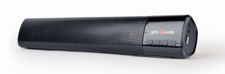 BOXE GEMBIRD portabile bluetooth, tip soundbar, RMS: 10W (2 x 5W), baterie 1200mAh, black, "SPK-BT-BAR400-01"