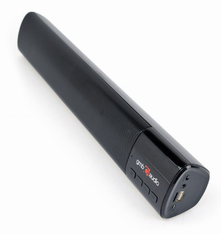BOXE GEMBIRD portabile bluetooth, tip soundbar, RMS: 10W (2 x 5W), baterie 1200mAh, black, "SPK-BT-BAR400-01"