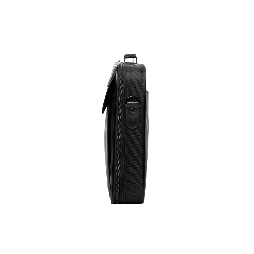 GEANTA SPACER, pt. notebook de max. 16", 1 compartiment, buzunar frontal, buzunar dorsal cu velcro, waterproof, nylon, negru, "Fritz", "SPM7939" (EAN: 5949046600056)