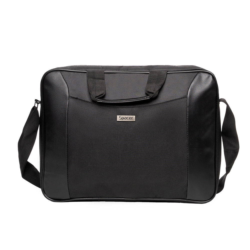 GEANTA SPACER, pt. notebook de max. 15.6", 1 compartiment, fara buzunare, waterproof, nylon, negru, "Dots", "SPM7942" ( EAN: 5949046600049 13927 001 001161744 . 8; "ACC-SPC0205003")