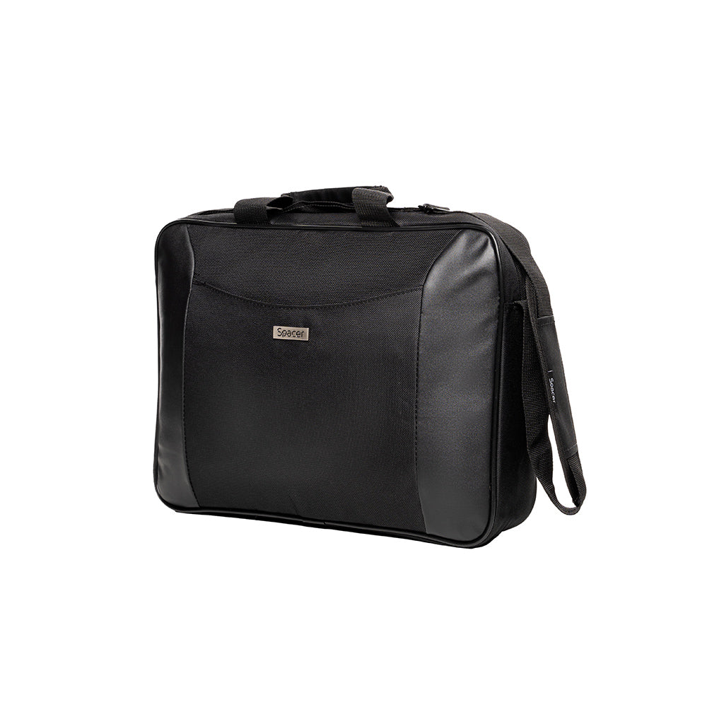 GEANTA SPACER, pt. notebook de max. 15.6", 1 compartiment, fara buzunare, waterproof, nylon, negru, "Dots", "SPM7942" ( EAN: 5949046600049 13927 001 001161744 . 8; "ACC-SPC0205003")