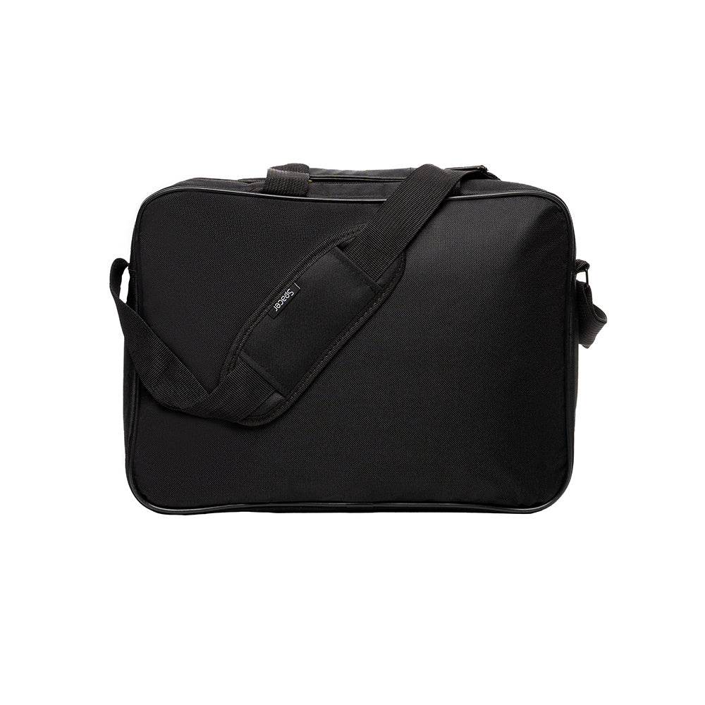 GEANTA SPACER, pt. notebook de max. 15.6", 1 compartiment, fara buzunare, waterproof, nylon, negru, "Dots", "SPM7942" ( EAN: 5949046600049 13927 001 001161744 . 8; "ACC-SPC0205003")