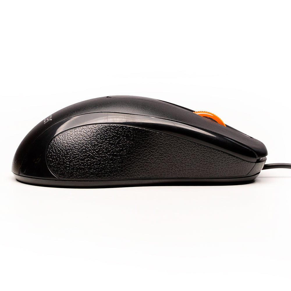 MOUSE Spacer, PC sau NB, cu fir, USB, optic, 1200 dpi, butoane/scroll 3/1, , negru, "SPMO-F01"