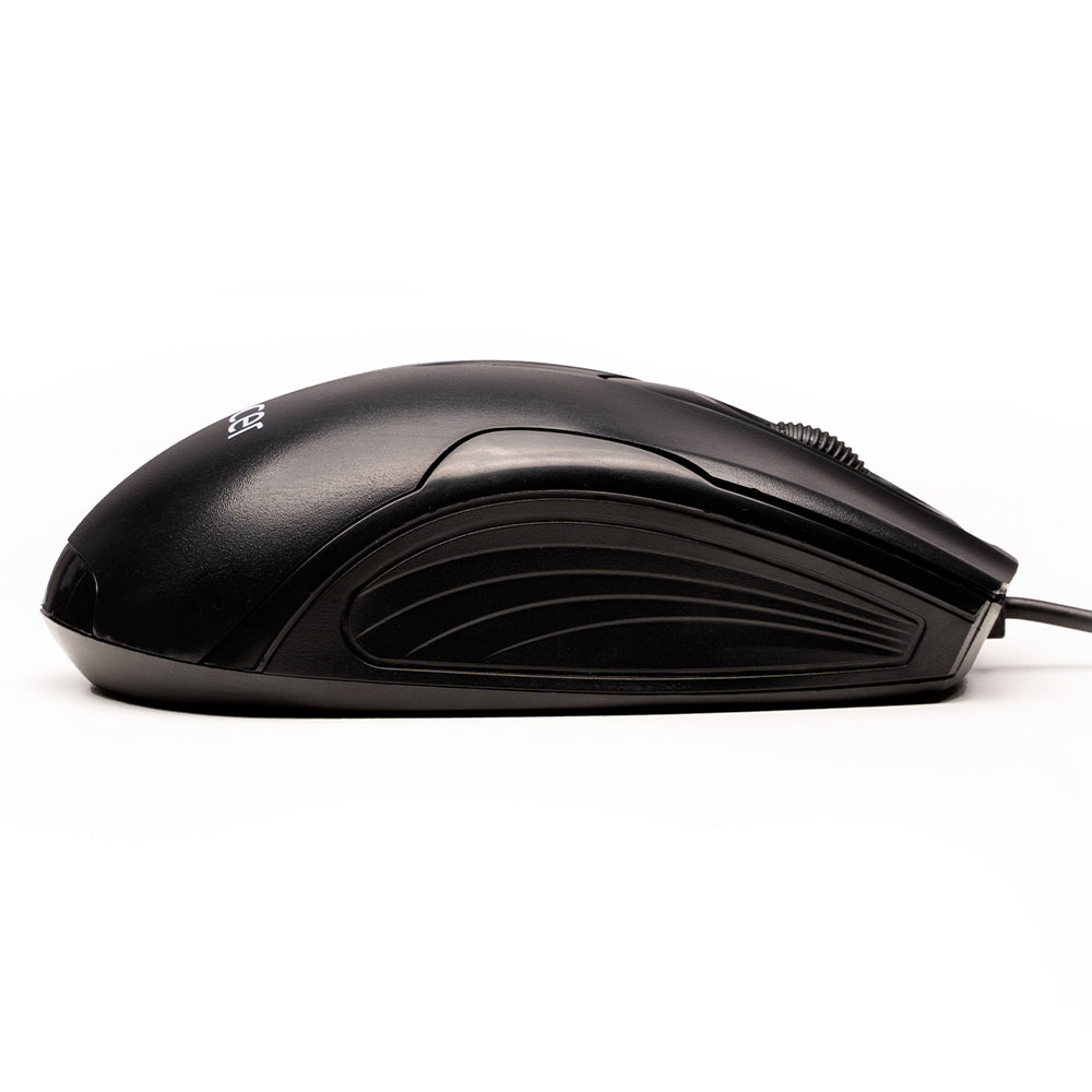 MOUSE Spacer, PC sau NB, cu fir, USB, optic, 1200 dpi, butoane/scroll 3/1, , negru, "SPMO-M11"