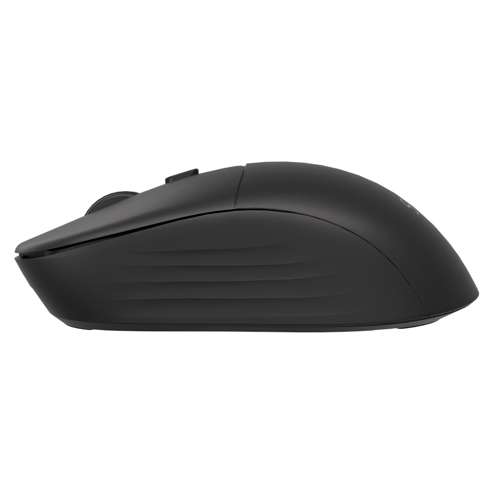 MOUSE Spacer, PC sau NB, wireless, 2.4GHz + Bluetooth 5.2, optic, max.1600 dpi, butoane/scroll 4/1,buton ON/OFF, click silentios S/D, negru,baterie AAx1 inclusa, "SPMO-WS03-BT"