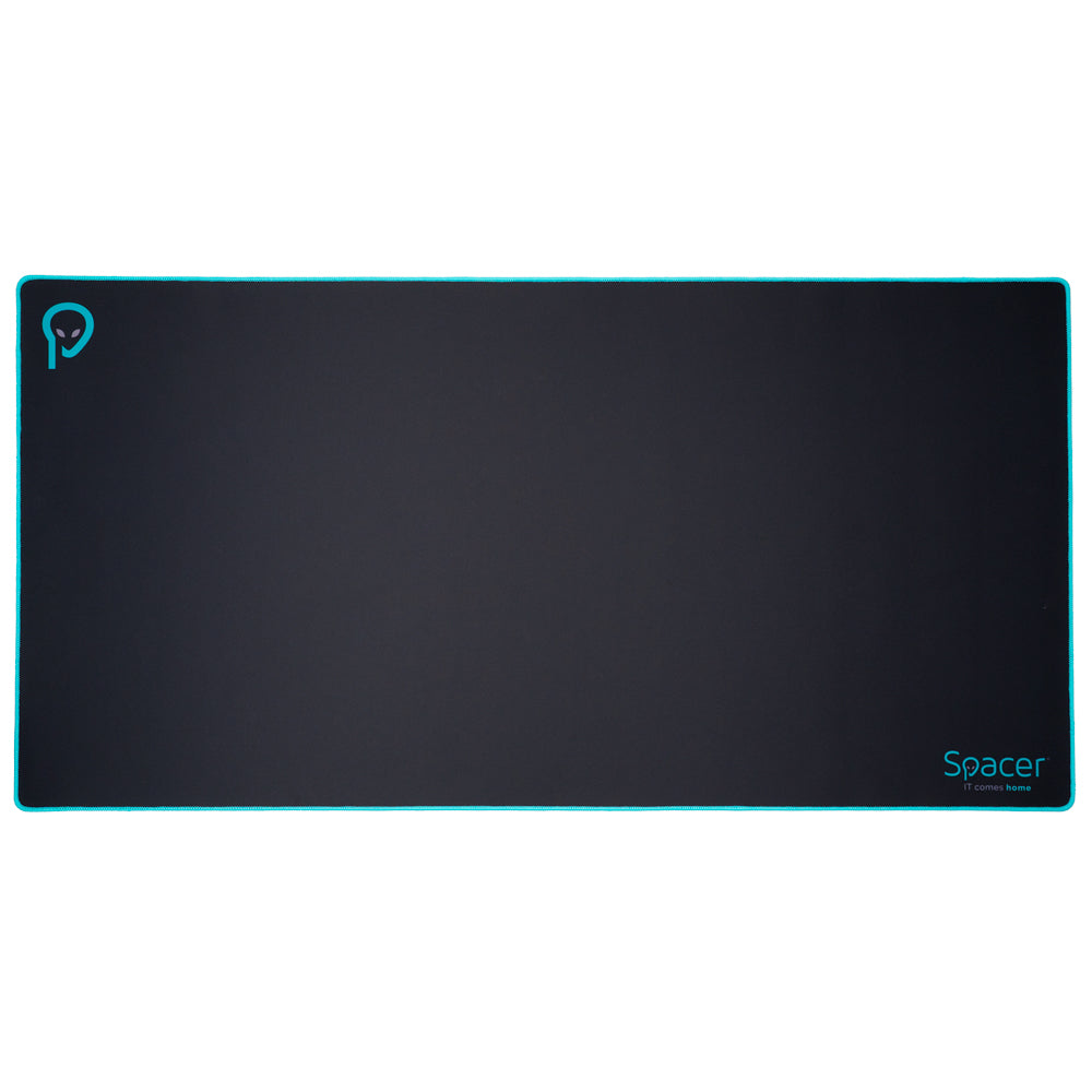 MousePAD SPACER gaming, cauciuc si material textil, 1200 x 600 x 3 mm, negru "SPMP-PAD-GAME-XL-BK"