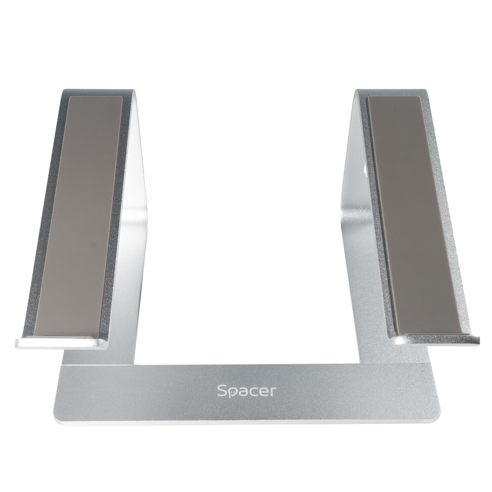 Stand Notebook Spacer 15.6", aluminiu, demontabil, inalta laptopul la 150mm, "SPNS-FIXED"