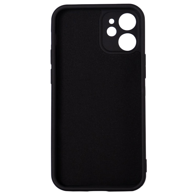 Husa Iphone 12 Mini Spacer, grosime 2mm, material flexibil silicon + interior cu microfibra, negru "SPPC-AP-IP12M-SLK"