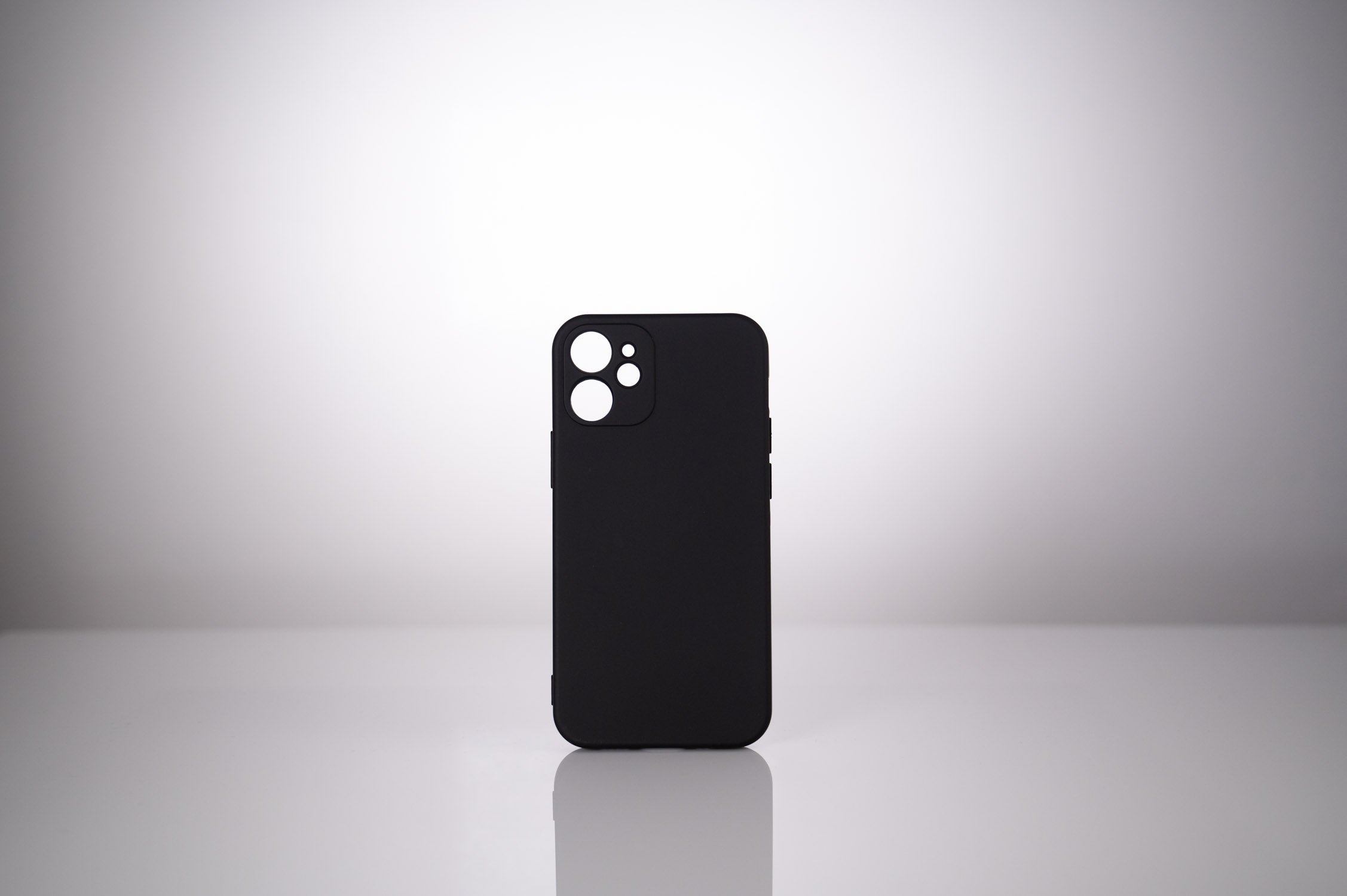 Husa Iphone 12 Mini Spacer, grosime 2mm, material flexibil silicon + interior cu microfibra, negru "SPPC-AP-IP12M-SLK"