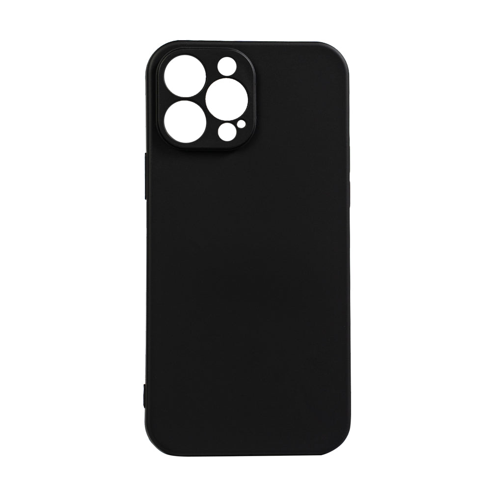 Husa Iphone 13 Pro Max Spacer, grosime 2mm, material flexibil silicon + interior cu microfibra, negru "SPPC-AP-IP13PM-SLK"