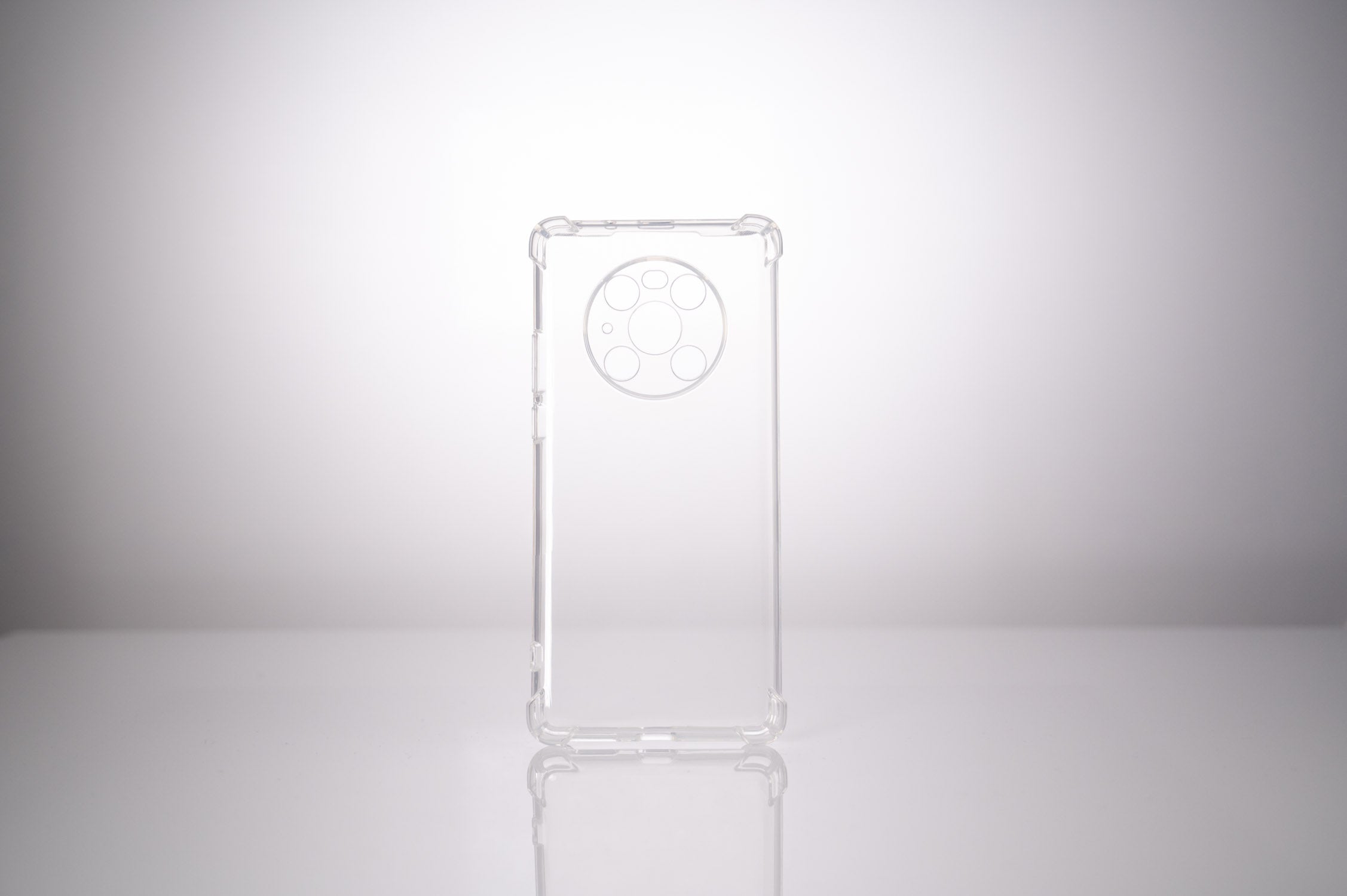 Husa Huawei telefon Mate 40 Pro, transparent, tip back cover, protectie suplimentara antisoc la colturi, material flexibil TPU, "SPPC-HU-MT-40P-CLR"