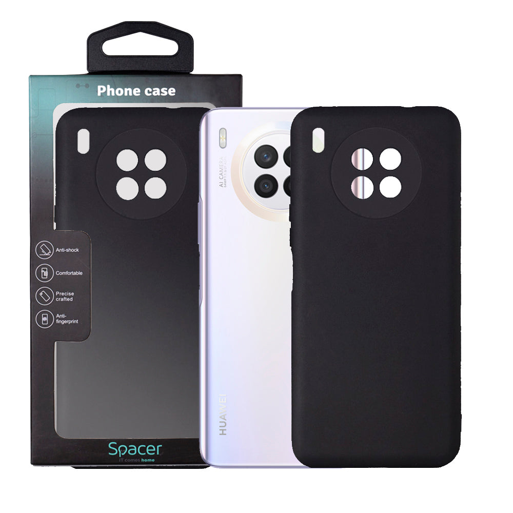 Husa Huawei telefon Nova 8i, negru, tip back cover, material flexibil TPU, "SPPC-HU-N8i-TPU"
