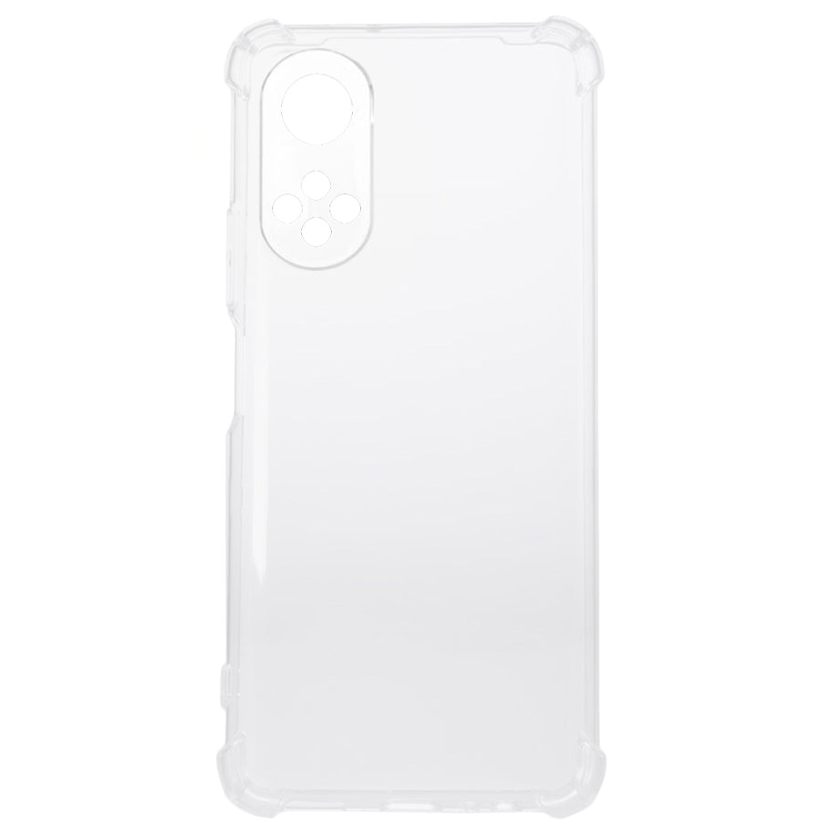 Husa Huawei telefon Nova 9, transparent, tip back cover, protectie suplimentara antisoc la colturi, material flexibil TPU, "SPPC-HU-N9-CLR"