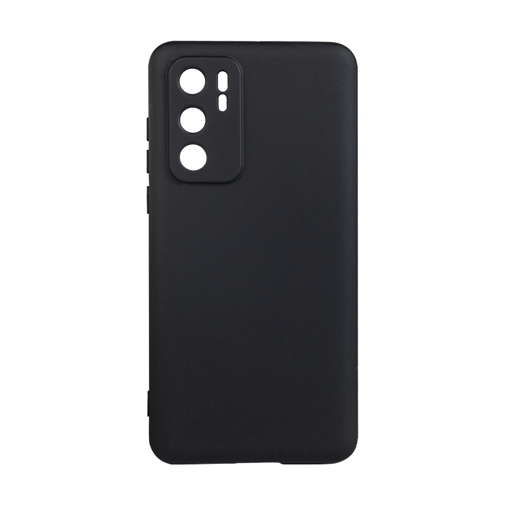 Husa Huawei telefon P 40, negru, tip back cover, material flexibil silicon + interior cu microfibra, "SPPC-HU-P-40-SLK"