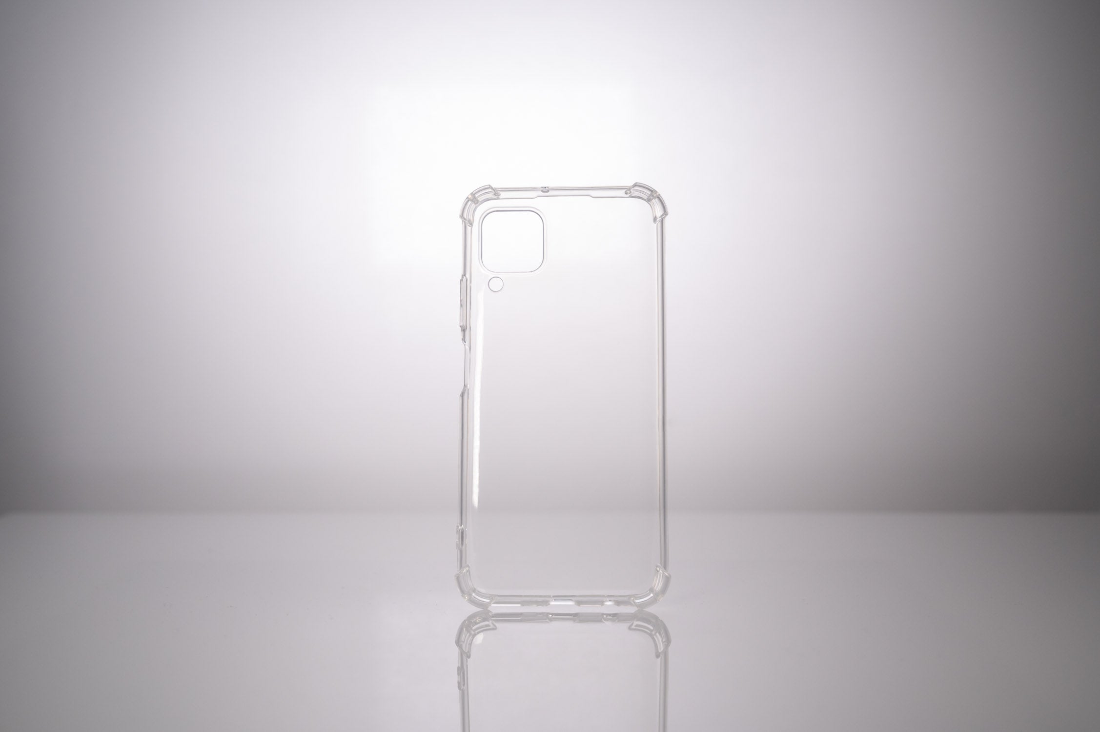 Husa Huawei telefon P 40 Lite, transparent, tip back cover, protectie suplimentara antisoc la colturi, material flexibil TPU, "SPPC-HU-P-40L-CLR"