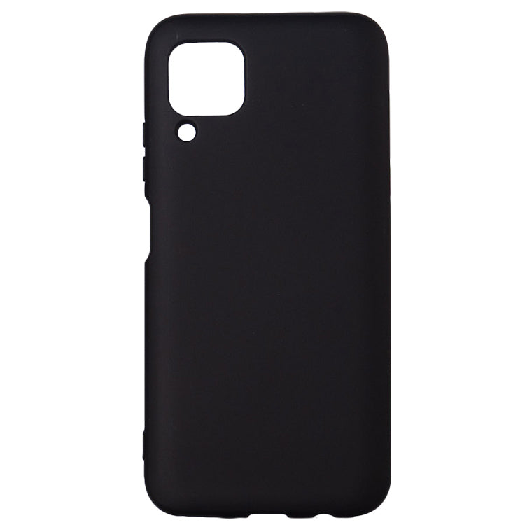 Husa Huawei telefon P 40 Lite, negru, tip back cover, material flexibil silicon + interior cu microfibra, "SPPC-HU-P-40L-SLK"