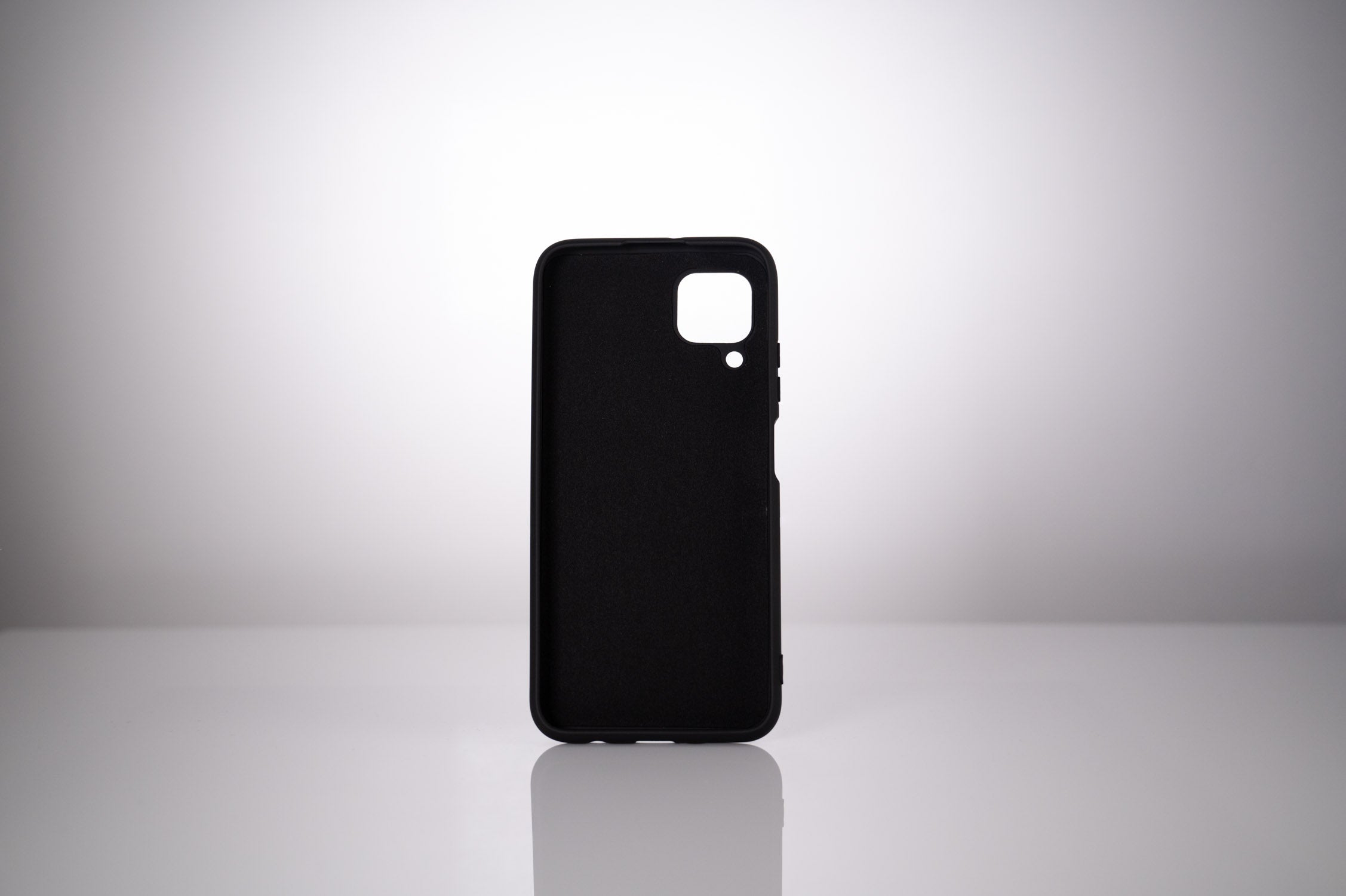 Husa Huawei telefon P 40 Lite, negru, tip back cover, material flexibil silicon + interior cu microfibra, "SPPC-HU-P-40L-SLK"