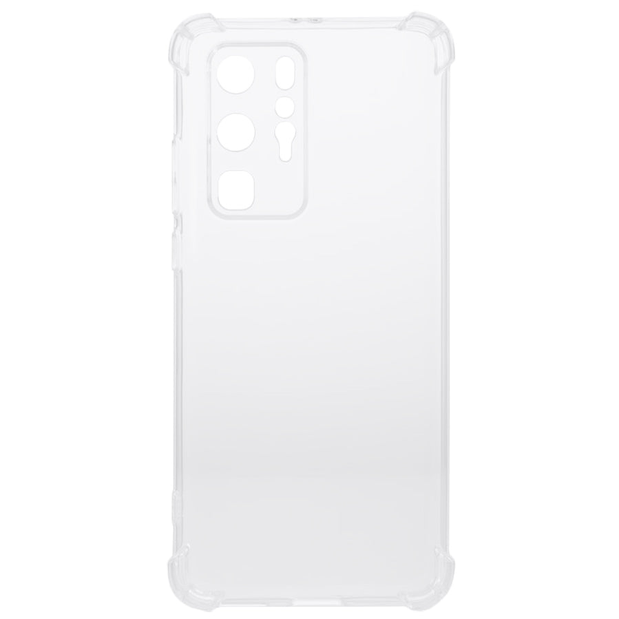 Husa Huawei telefon P 40 Pro, transparent, tip back cover, protectie suplimentara antisoc la colturi, material flexibil TPU, "SPPC-HU-P-40P-CLR"