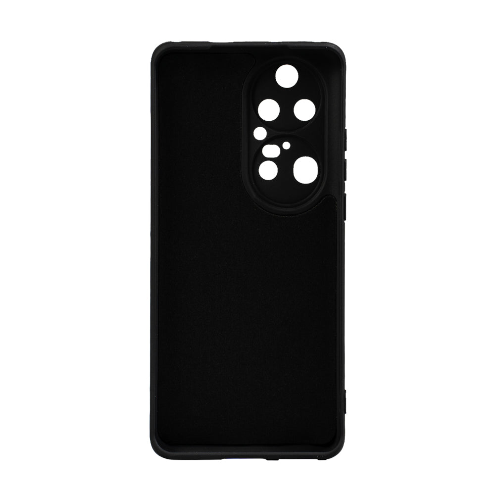 Husa Huawei telefon P 50 Pro, negru, tip back cover, material flexibil silicon + interior cu microfibra, "SPPC-HU-P-50P-SLK"