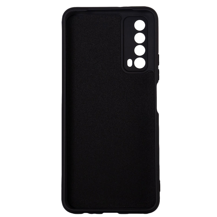 Husa Huawei telefon P Smart, negru, tip back cover, material flexibil silicon + interior cu microfibra, "SPPC-HU-P-S-SLK"