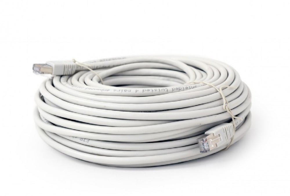 PATCH CORD S/FTP SPACER Cat6, cupru-aluminiu, 30 m, alb, AWG26, "SPPC-SFTP-CAT6-30M"