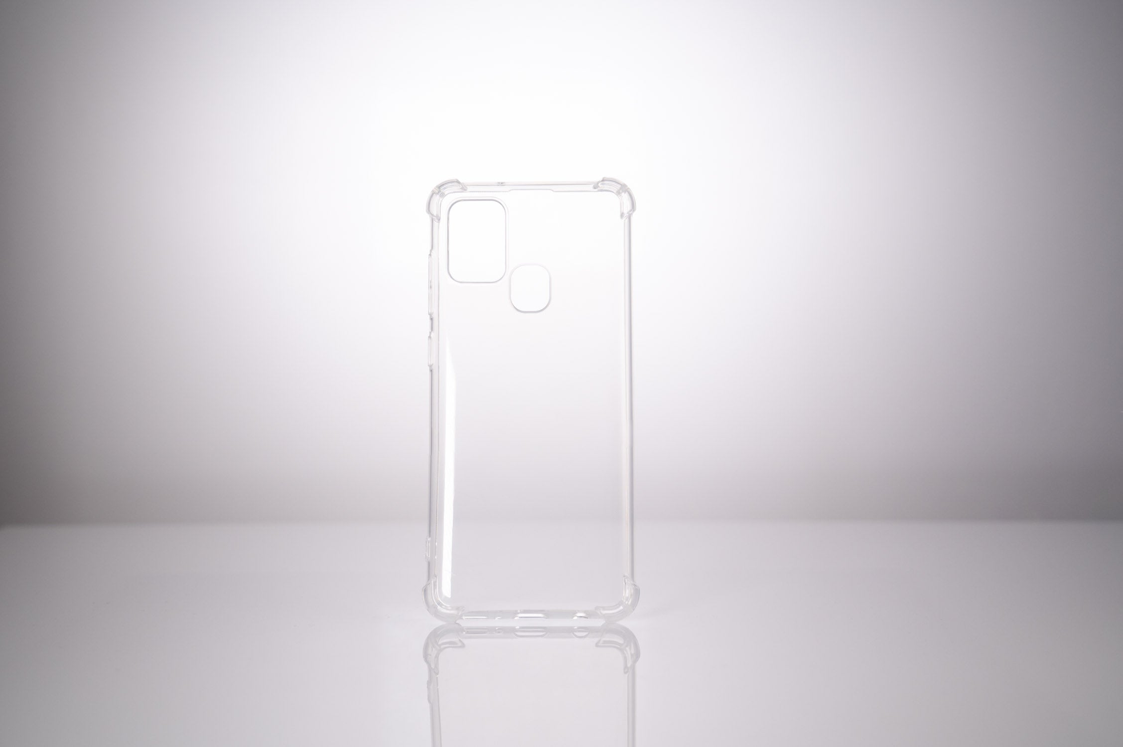 Husa Samsung Galaxy A21S Spacer, transparenta, grosime 1.5mm, protectie suplimentara antisoc la colturi, material flexibil TPU "SPPC-SM-GX-A21S-CLR"