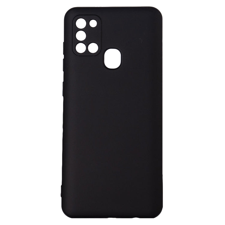 Husa Samsung Galaxy A21S Spacer, negru, grosime 2mm, material flexibil silicon + interior cu microfibra "SPPC-SM-GX-A21S-SLK"