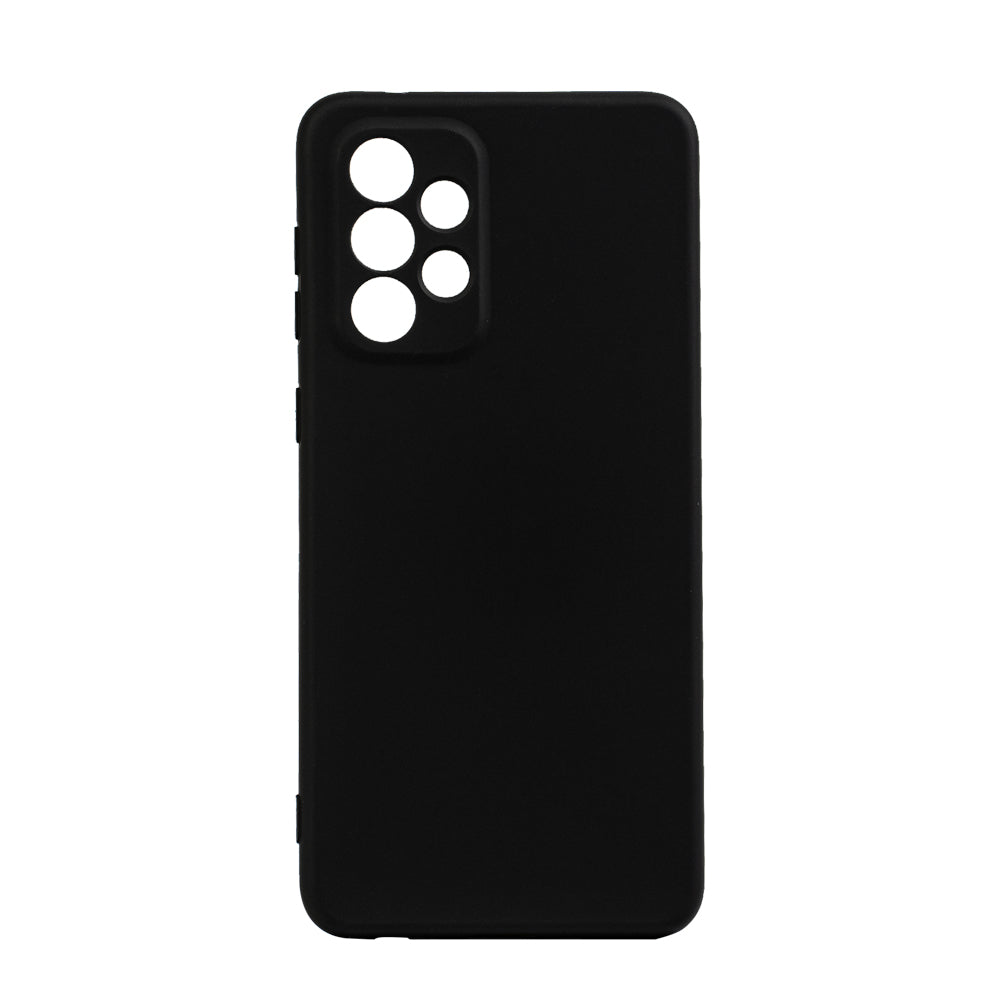 Husa Samsung Galaxy A33 Spacer, negru, grosime 2mm, material flexibil silicon + interior cu microfibra "SPPC-SM-GX-A33-SLK"