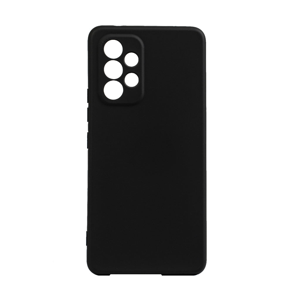 Husa Samsung Galaxy A53 Spacer, negru, grosime 2mm, material flexibil silicon + interior cu microfibra "SPPC-SM-GX-A53-SLK"