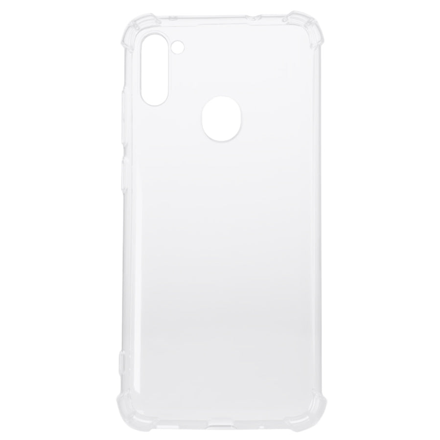Husa Samsung Galaxy M11 Spacer, transparenta, grosime 1.5mm, protectie suplimentara antisoc la colturi, material flexibil TPU "SPPC-SM-GX-M11-CLR"