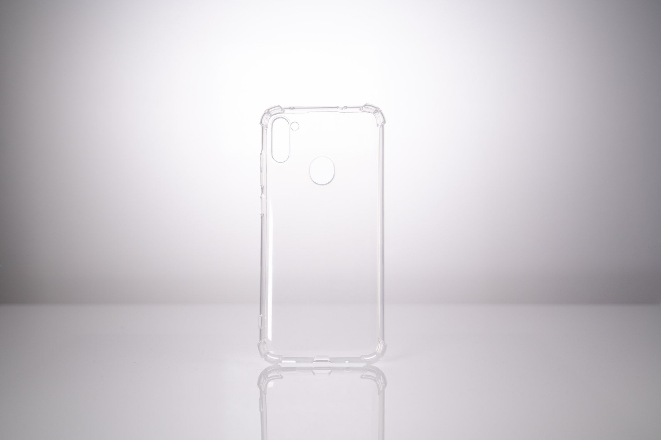 Husa Samsung Galaxy M11 Spacer, transparenta, grosime 1.5mm, protectie suplimentara antisoc la colturi, material flexibil TPU "SPPC-SM-GX-M11-CLR"