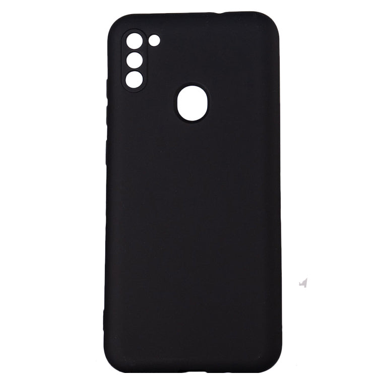 Husa Samsung Galaxy M11 Spacer, negru, grosime 2mm, material flexibil silicon + interior cu microfibra "SPPC-SM-GX-M11-SLK"