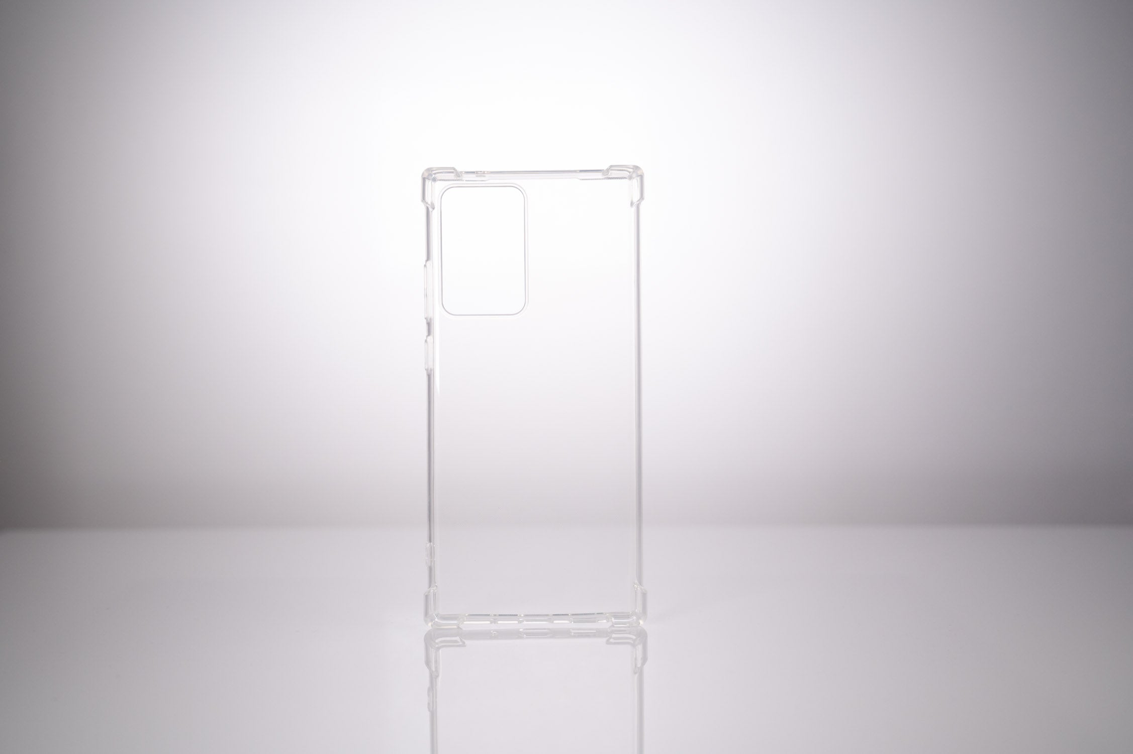 Husa Samsung Galaxy Note 20 Ultra Spacer, transparenta, grosime 1.5mm, protectie suplimentara antisoc la colturi, material flexibil TPU "SPPC-SM-GX-N20U-CLR"
