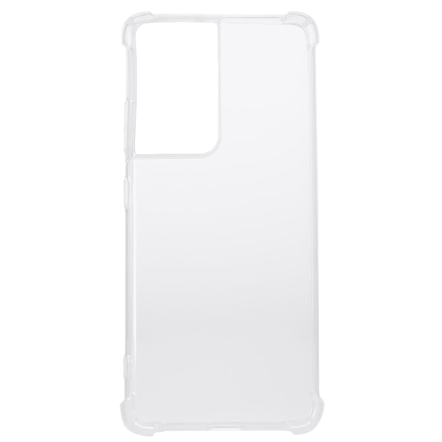 Husa Samsung Galaxy S21 Ultra Spacer, transparenta, grosime 1.5mm, protectie suplimentara antisoc la colturi, material flexibil TPU "SPPC-SM-GX-S21U-CLR"