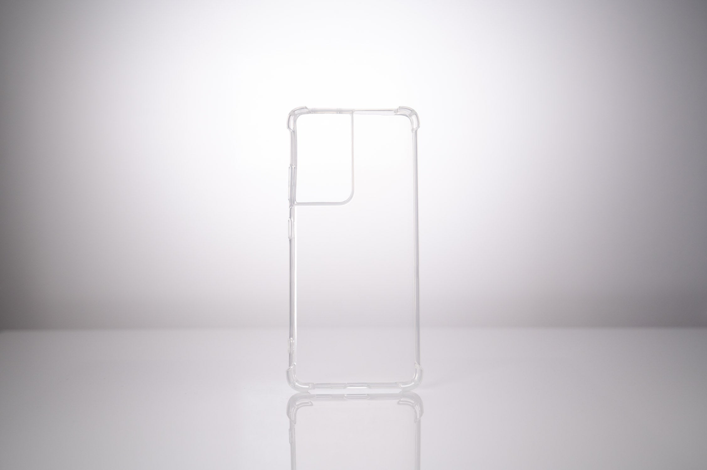 Husa Samsung Galaxy S21 Ultra Spacer, transparenta, grosime 1.5mm, protectie suplimentara antisoc la colturi, material flexibil TPU "SPPC-SM-GX-S21U-CLR"