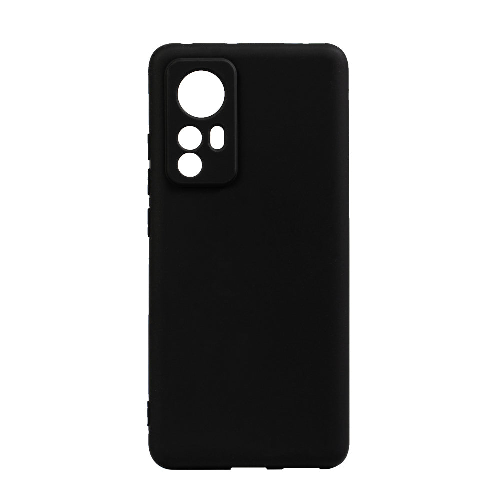 Husa Xiaomi 12 Spacer, negru, grosime 2mm, material flexibil silicon + interior cu microfibra "SPPC-XI-12-SLK"