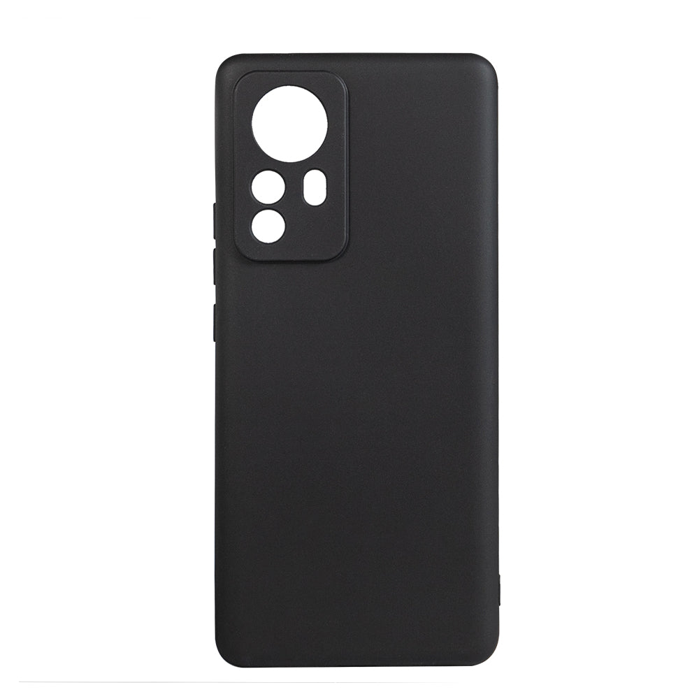 Husa Xiaomi 12 Pro Spacer, negru, grosime 1.5mm, material flexibil TPU "SPPC-XI-12P-TPU"