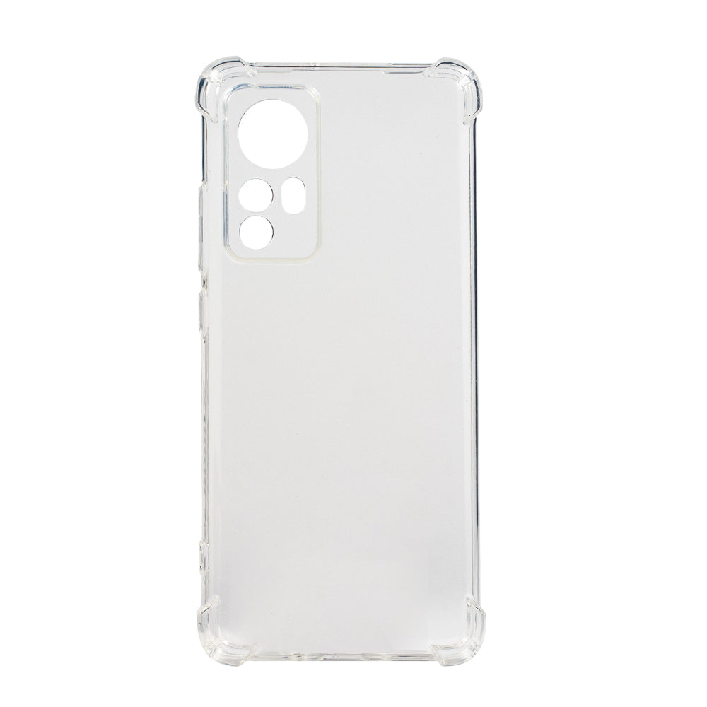 Husa Xiaomi 12 X Spacer, transparenta, grosime 1.5mm, protectie suplimentara antisoc la colturi, material flexibil TPU "SPPC-XI-12X-CLR"
