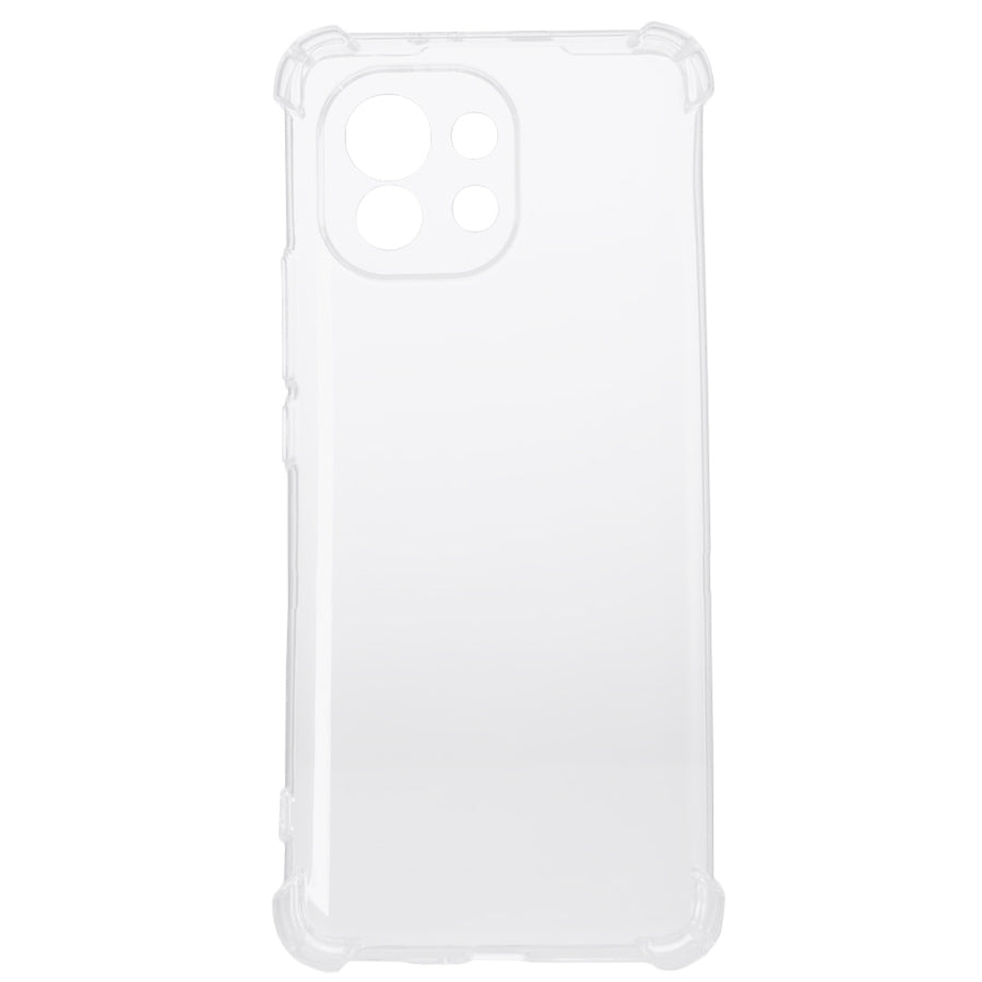Husa Xiaomi Mi 11 5G Spacer, transparenta, grosime 1.5mm, protectie suplimentara antisoc la colturi, material flexibil TPU "SPPC-XI-MI-115G-CLR"