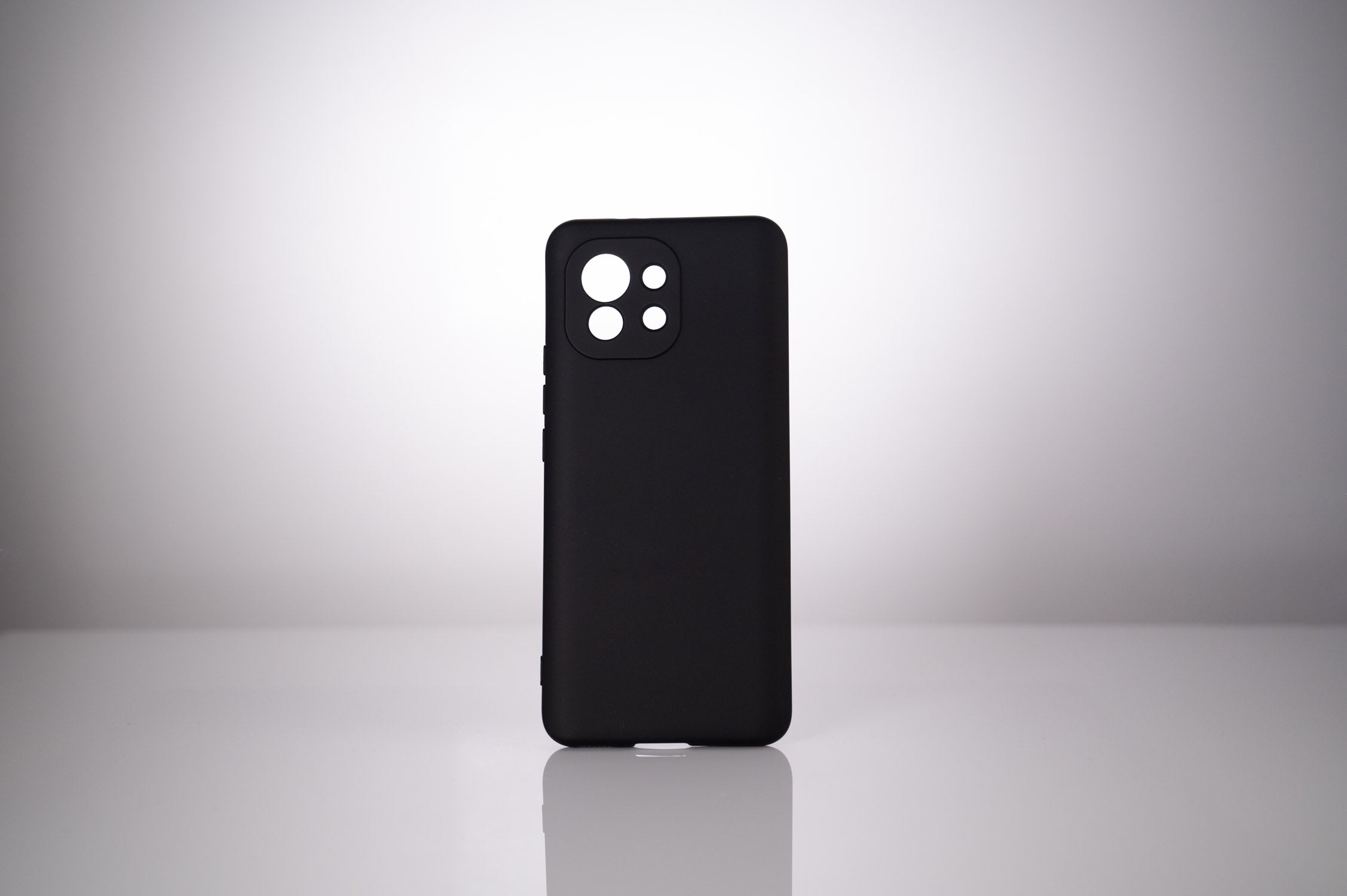 Husa Xiaomi Mi 11 5G Spacer, negru, grosime 2mm, material flexibil silicon + interior cu microfibra "SPPC-XI-MI-115G-SLK"