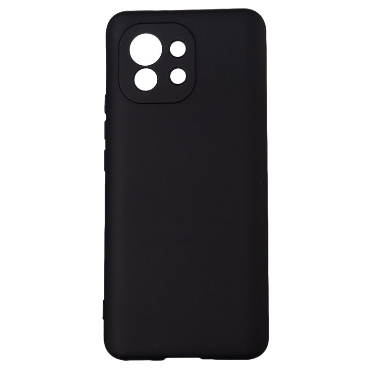 Husa Xiaomi Mi 11 5G Spacer, negru, grosime 1.5mm, material flexibil TPU "SPPC-XI-MI-115G-TPU"